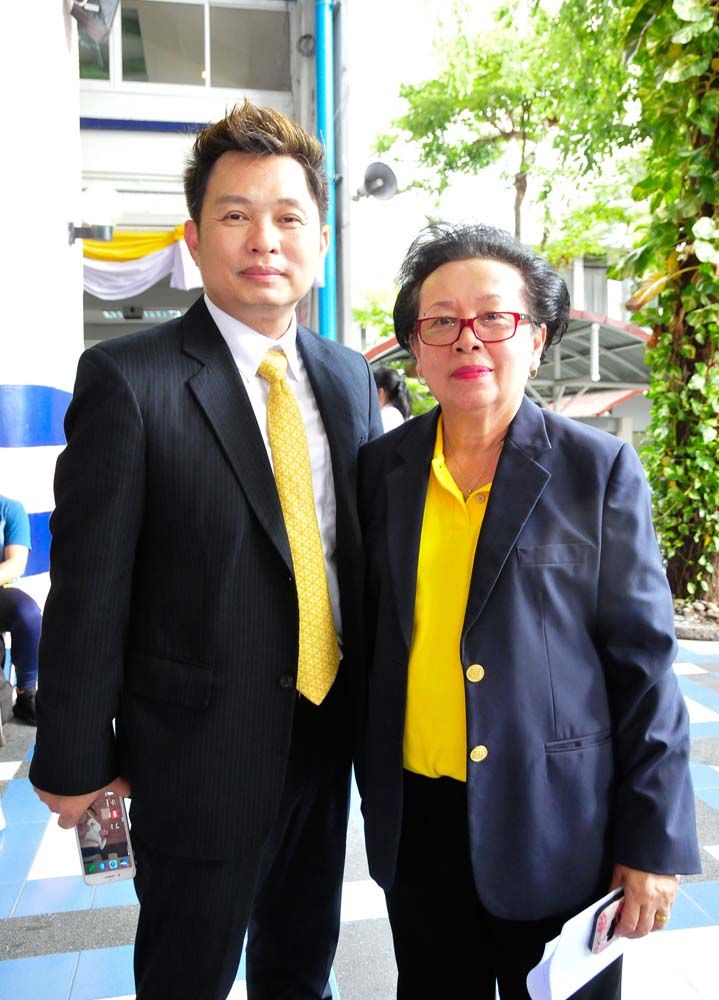 ดร.ชูเกียรติ วงศ์เทพเตียน กับ รศ.ชวลี ดวงแก้ว