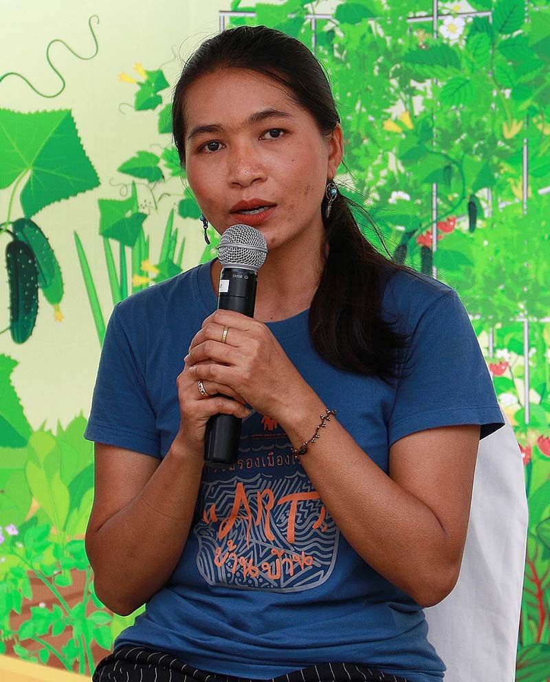 เสาวรัตน์ ประดาห์ เจ้าหน้าที่มูลนิธิเพื่อการพัฒนาเด็ก (มพด.)