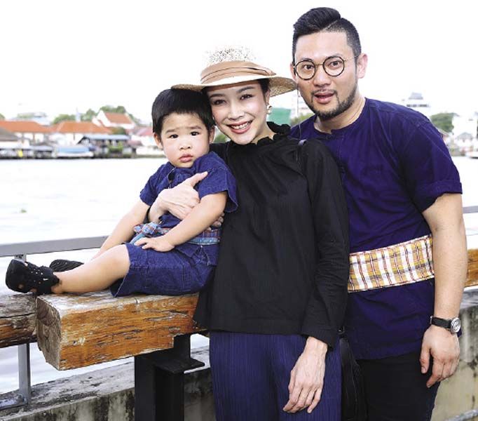 ดร.ศรัณฐ์-พญ.สถิตย์หทัย และ ด.ช.ปณต หวั่งหลี