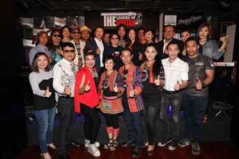 ‘แดง-นราธิป - เอ๋ XYZ’ นำทีมแถลงข่าว THE LEGEND OF THE GUITAR