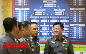 เปิดศูนย์ปราบปรามพนันบอลยูโร ชี้พบตร.เอี่ยวลงโทษวินัย-อาญา