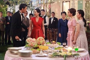 ‘ลิขิตริษยา’ เบื้องหน้าฉากงานเลี้ยงสุดหรู  เบื้องหลังนักแสดงแทบล้มทั้งยืน