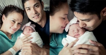 อบอุ่น\'ภูริ-แอน\'แชะรูปครอบครัว หลังคลอดลูกสาวคนแรก\'น้องริชา\'