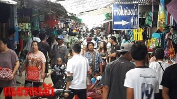 ตลาดช่องจอมเงินสะพัดกว่า15ล. คาด\'โชคชัย-เดชอุดม\'รถหนาแน่น