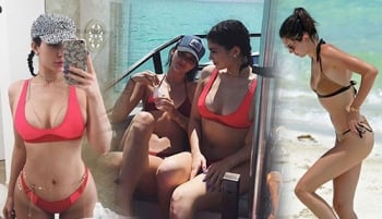 ส่อง2สาว\'เคนดัล-ไคลีย์ เจนเนอร์\' โชว์หุ่นแซ่บบั้นท้ายสะบึมริมทะเล