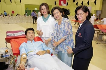 คนหล่อขอทำดี!! ‘นาย-ณภัทร’ บริจาคเลือดครั้งแรก