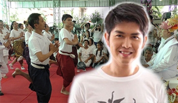 \'กุ้ง สุธิราช\'จัดไหว้ครูที่บ้านเกิด เพื่อนในวงการแห่ร่วมงานแน่น