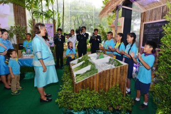 สมเด็จพระเทพรัตนฯ เสด็จฯ ทรงเปิดงาน สีสรรพรรณไม้ เทิดไท้บรมราชินีนาถ  ครั้งที่ 10