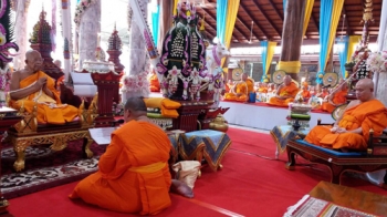 \'สมเด็จช่วง\'เข้าพิธีสืบชะตาหลวง  เป็นมงคลชีวิตในโอกาสอายุ91ปี