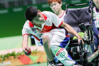 ไทยยึดทองที่3พาราลิมปิก \'บ็อคเซีย\'ชนะญี่ปุ่นขาดลอย9-4