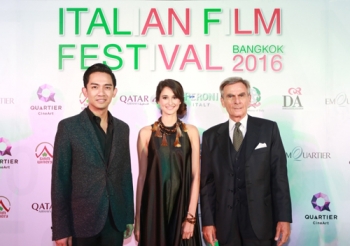 ‘ดัง-พันกร’ ควง ‘ลินดา คาร์ดี้’ บินตรงจากอิตาลี ร่วมงาน ‘Italian Film Festival Bangkok 2016’