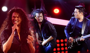 สุดโคตร!!\'โค้ชก้อง\'คว้ากีต้าร์โดดแจม\'ไนท์\' ร็อคมันสนั่นเวทีThe Voice