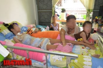 วอนช่วยสาว18  ถูกข่มขืนจนตั้งท้อง  เลือดคั่งทับเส้นพิการ