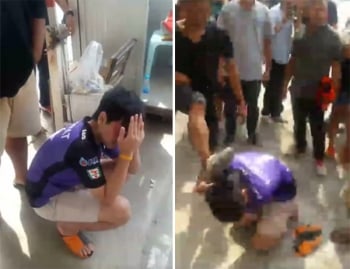 \'หนุ่มชลบุรี\'โพสต์จาบจ้วง เจอประชาทัณฑ์! คสช.ขอตร.ดูแล