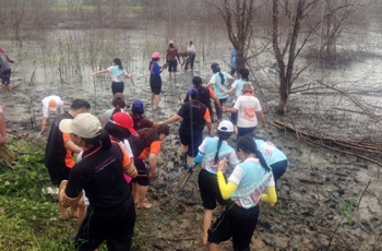 ตามไปดูการศึกษานอกหลักสูตร : นักศึกษาบุกป่าชายเลน เรียนรู้ กม.สิ่งแวดล้อมจากสถานที่จริง