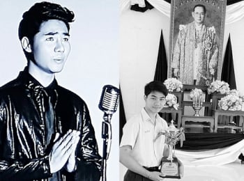 ‘แฟ้ม-บุญมา’สำนึกในพระมหากรุณาธิคุณ ถวายความอาลัยบทเพลง‘จากดวงใจชาวดิน’