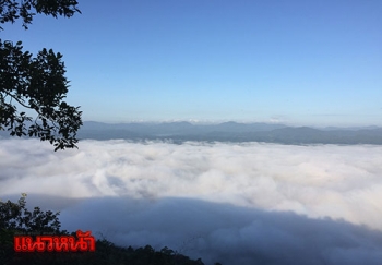ชวนนทท.ชมวิถีชาวบ้านจากมุมสูง เที่ยว\'ผาชมหมอก\'แห่งใหม่ จ.หนองคาย