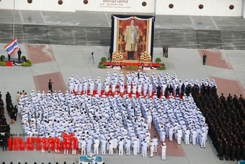 ชาวประจวบฯ\'รวมพลังแห่งความภักดี\' ที่อุทยานราชภักดิ์