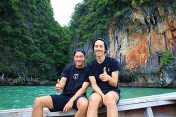 ‘ดีเจเต็ป-ดีเจปอ’ ติดใจวิถีชีวิตชาวเกาะ ใช้ชีวิตพอเพียง