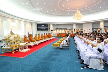 ผบ.สส.เป็นประธานพิธีบำเพ็ญกุศลปัญญาสมวาร
