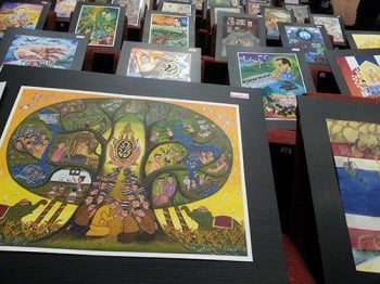 หนึ่งภาพวาด...ร้อยล้านคำพูด เทิดเกล้า‘พ่อหลวง’ผ่านปลายพู่กัน