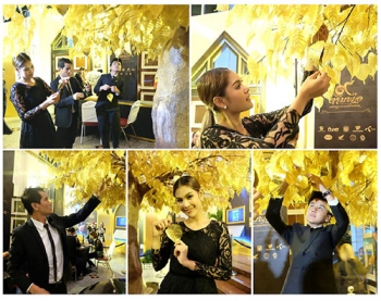 3 ศิลปินค่ายยุ้งข้าวเรคคอร์ด  ร่วมพิธีเปิดงาน‘๙ ตามพ่อ สานต่อพระราชปณิธาน’