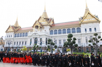 สำนักพระราชวังสรุปยอดปชช. เข้าถวายบังคมพระบรมศพวานนี้54,339คน