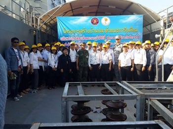 \'กฟผ.-ทัพเรือ\'เฉลิมพระเกียรติ84พรรษา สร้างบ้านปลาจากลูกถ้วยฉนวนไฟฟ้า
