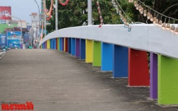 แต่งแต้มสีสันให้สะพานเมืองหาดใหญ่ กระตุ้นการท่องเที่ยวให้คึกคัก