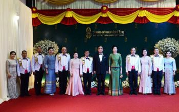 ประยุทธ์นำบิ๊กเหล่าทัพร่วมงานเลี้ยงวันกองทัพบก