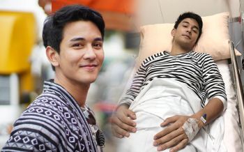 ไวรัสโรต้าทำพิษ! \'กัน เดอะสตาร์\'ถูกหามส่งโรงพยาบาล