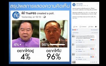 ปิดโหวต! กระหึ่มให้\'บิ๊กป้อม\'ออก ถามจะรักษาคำพูดหรือเปล่า
