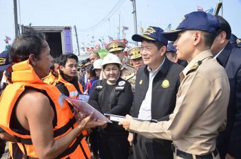 \'รมช.เกษตรฯ\' เข้มลงพื้นที่ลุยล้าง ประมงผิดกฎหมาย