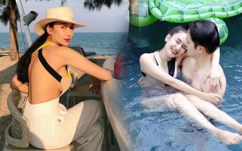 \'เนย โชติกา\'ขอพักเลี้ยงลูก ควงสามีโชว์หวานอวดแซ่บในชุดว่ายน้ำ