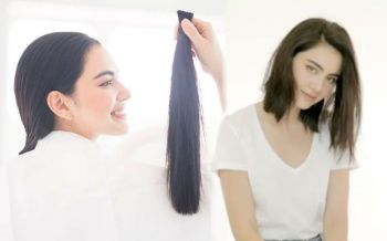 สวยทั้งกายทั้งใจ! \'ใหม่ ดาวิกา\'ตัดผมสั้นบริจาคทำวิกให้ผู้ป่วยมะเร็ง