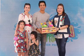 มอส ปฏิภาณพาครอบครัวร่วมสแปลชความสุขในงานFantasia Lagoon Summer Fun Fest 2018