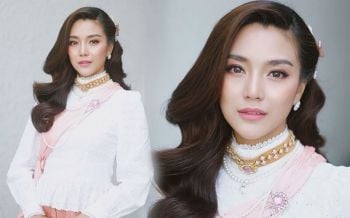 งดงาม! \'ปราง\'อวดโฉมสวยสง่าในชุดไทยสมัยรัตนโกสินทร์