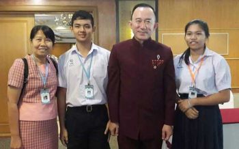 \'ม.ล.ปนัดดา\'แนะเยาวชนไทย สานต่อพระราชปณิธาน