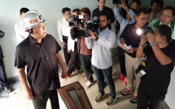 ​ผู้ว่าฯกทม.ลงพื้นที่เหตุเพลิงไหม้ ราชเทวีอพาทเมนต์