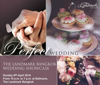 โชว์ชุดแต่งงานพร้อมเทรนด์ปี2018  ที่โรงแรมแลนด์มาร์ค กรุงเทพฯ