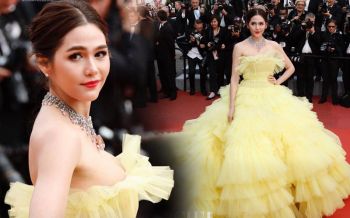 \'ชมพู่\'ปิดจ๊อบพรมแดงเมืองคานส์ สมตำแหน่งตัวแทนความงามระดับโลก