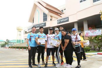 ดาราจิตอาสา ร่วมเดินวิ่ง กุฎโง้ง MINI-MARATHON   Run For Life สมทบทุนซื้อเครื่องมือแพทย์
