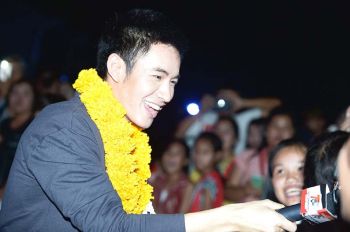 ‘โมสต์-วิศรุต’แท็กทีมนักแข่งดารา