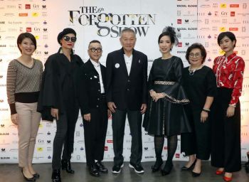อวดโฉมเสื้อผ้าคอนเซ็ปต์ขาว ดำ ทอง  รำลึกถึงในหลวงรัชกาลที่ 9