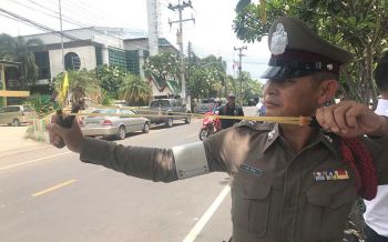 \'ผู้หมวด\'เลือดอีสานไทบ้าน  พกหนังสติ๊กมาทำงาน-ภูมิปัญญาชาวบ้าน ใช้งานได้จริง