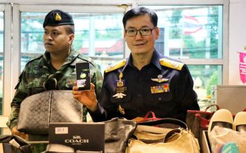 \'นายด่านแม่สอด\'แถลงจับกุมสินค้าแบรนด์เนมละเมิดลิขสิทธิ์-สินค้าเกษตร