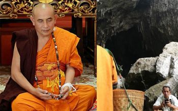 \'ครูบาบุญชุ่ม\'เข้าถ้ำเมืองแกส นั่งกรรมฐาน-ปิดวาจาไม่พบเจอใครจนออกพรรษา