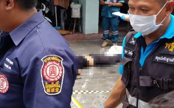 เละสมองกระจาย! ผัวโมโหบีบคอเมียวัย77ปีดับ ก่อนดิ่งชั้น8แมนชั่นดินแดง
