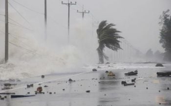 ปภ.เตือน57จ.รับมือฝนตกหนัก-คลื่นลมแรง10-14 ส.ค.61