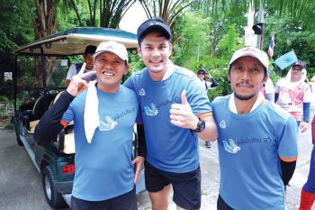 ‘จตุรงค์’ชวน‘ไม้’วิ่งระดมทุน  ช่วยผู้ประสบภัยลาว